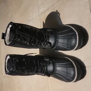Joe Fresh Black Men's Boots